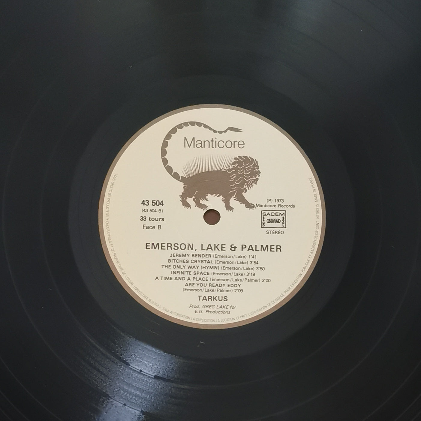 EMERSON, LAKE, & PALMER - Tarkus