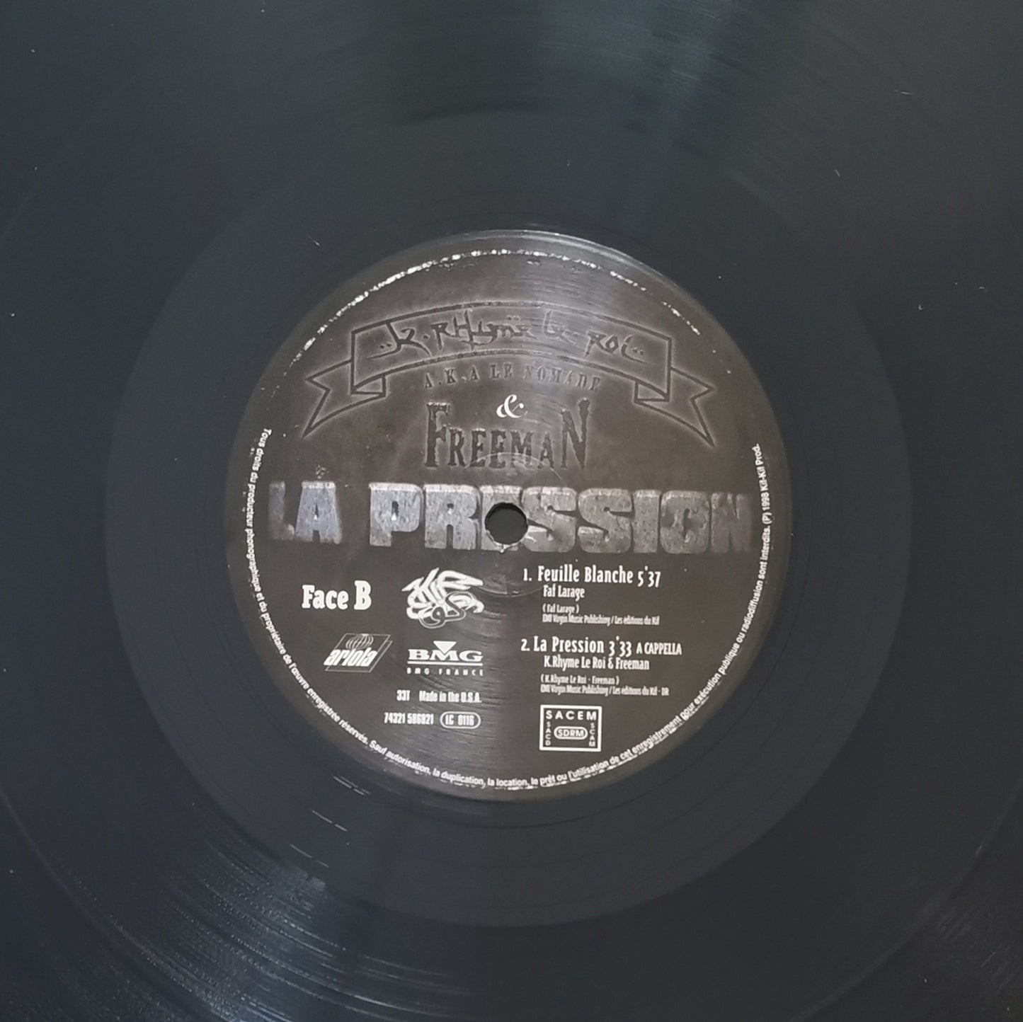 K-RHYME LE ROI & FREEMAN - La Pression