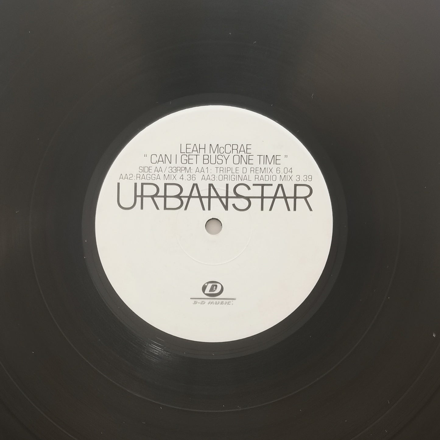 LEAH McRAE - Can I Get Busy One Time