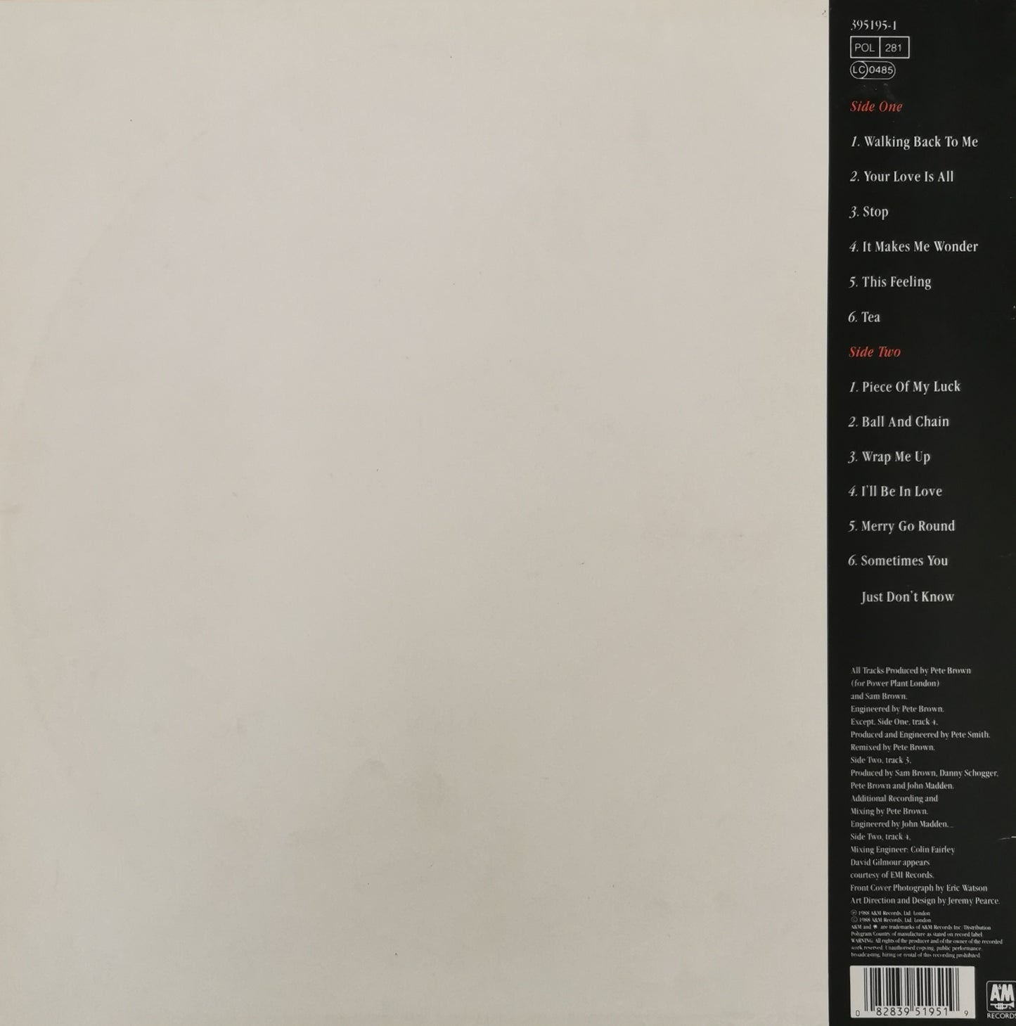SAM BROWN - Stop !