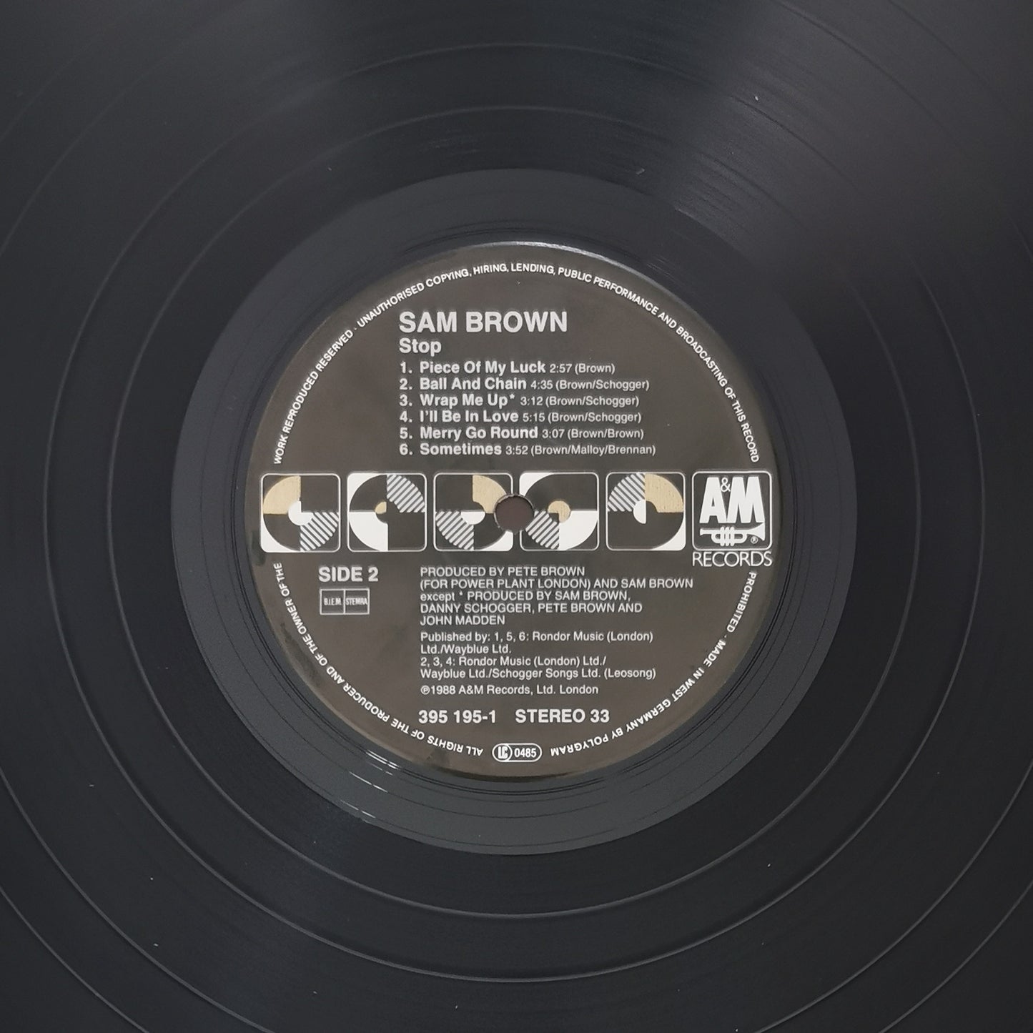 SAM BROWN - Stop !
