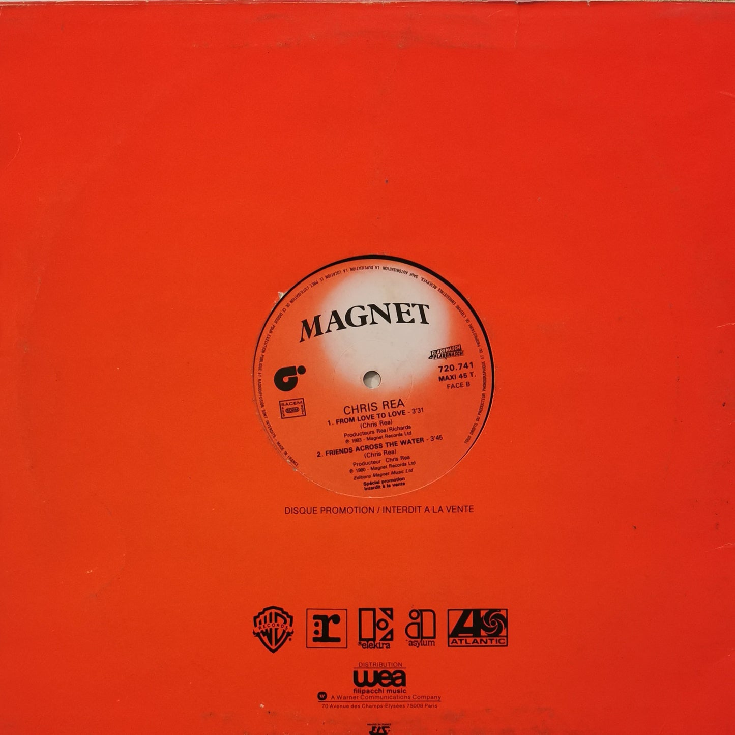 CHRIS REA - I Can Hear Your Heartbeat (Promo)