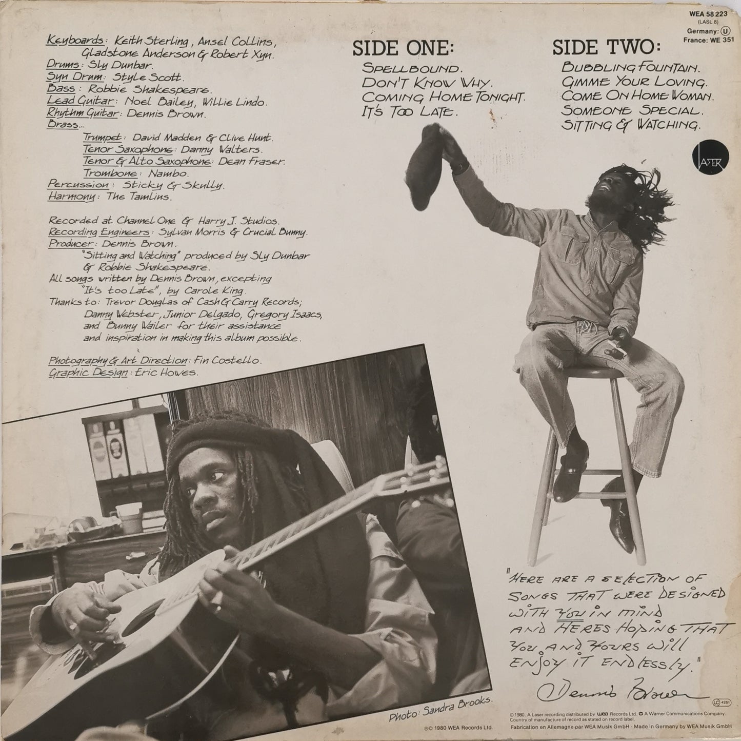 DENNIS BROWN - Spellbound