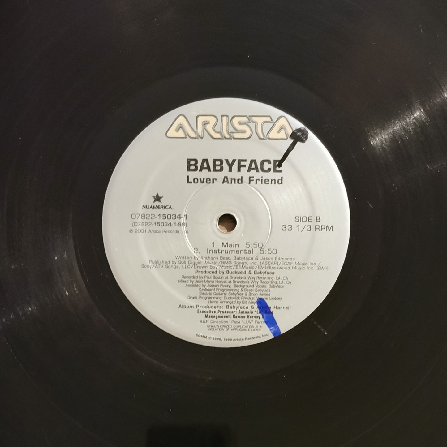 BABYFACE - What If / Lover And Friend