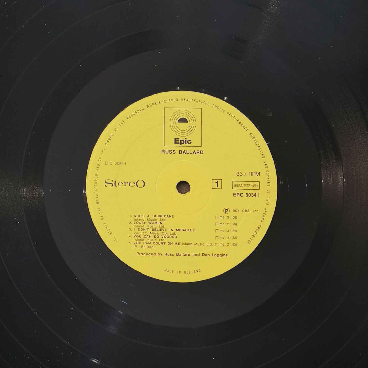 RUSS BULLARD - Russ Ballard