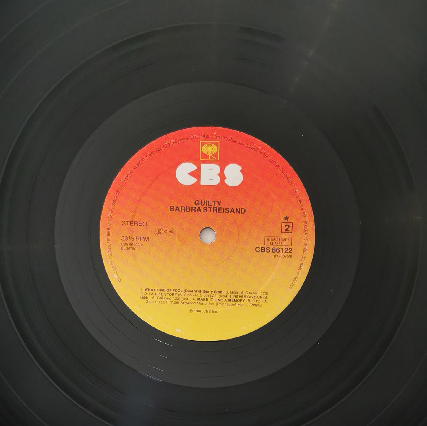BARBRA STREISAND - Guilty