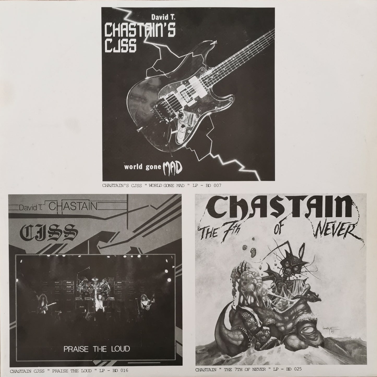 DAVID T. CHASTAIN - Instrumental Variations