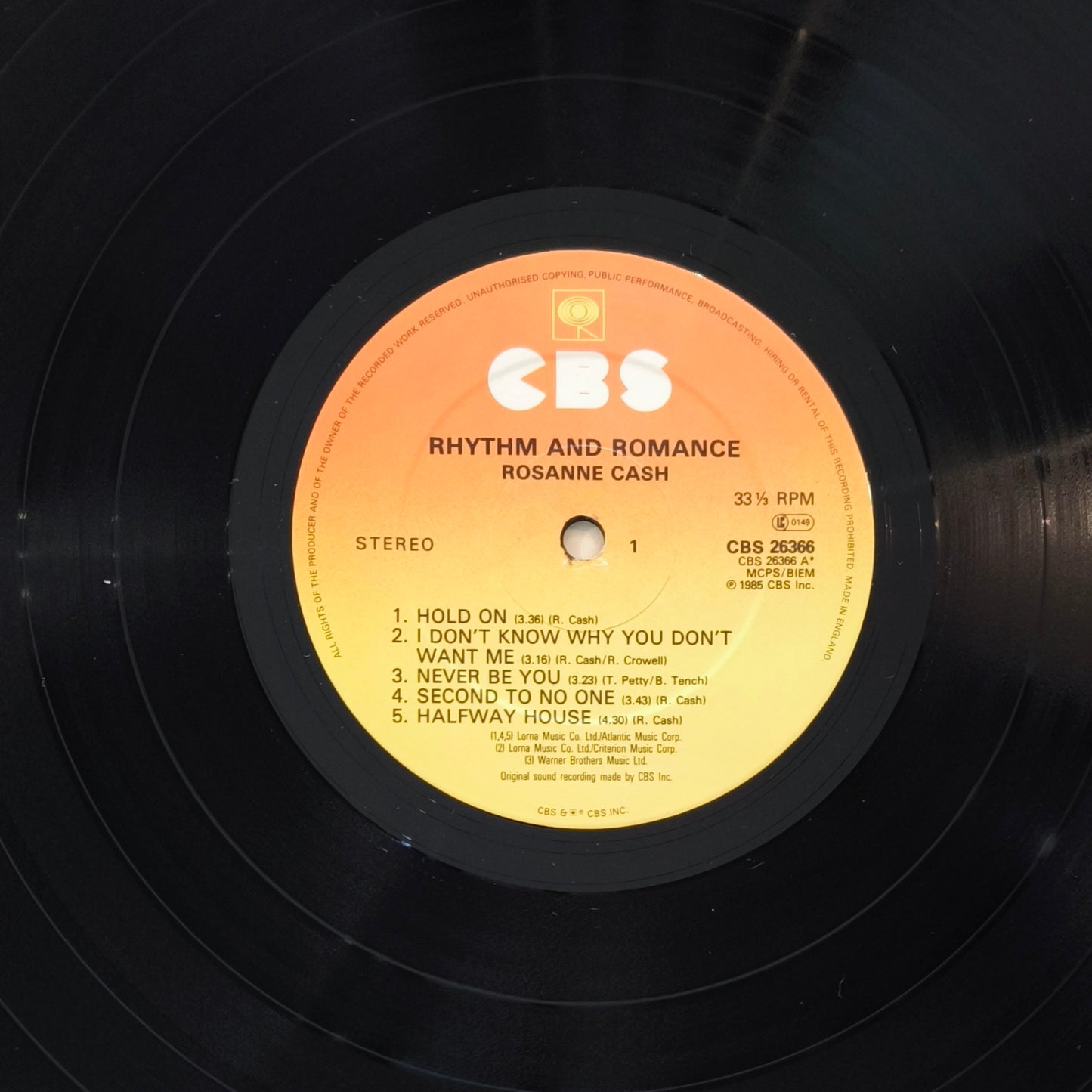 ROSANNE CASH - Rhythm And Romance