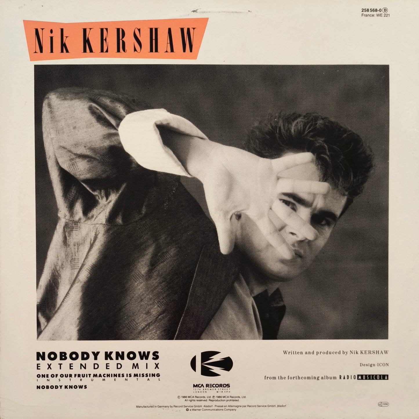 NIK KERSHAW - Nobody Knows (Extended Mix)