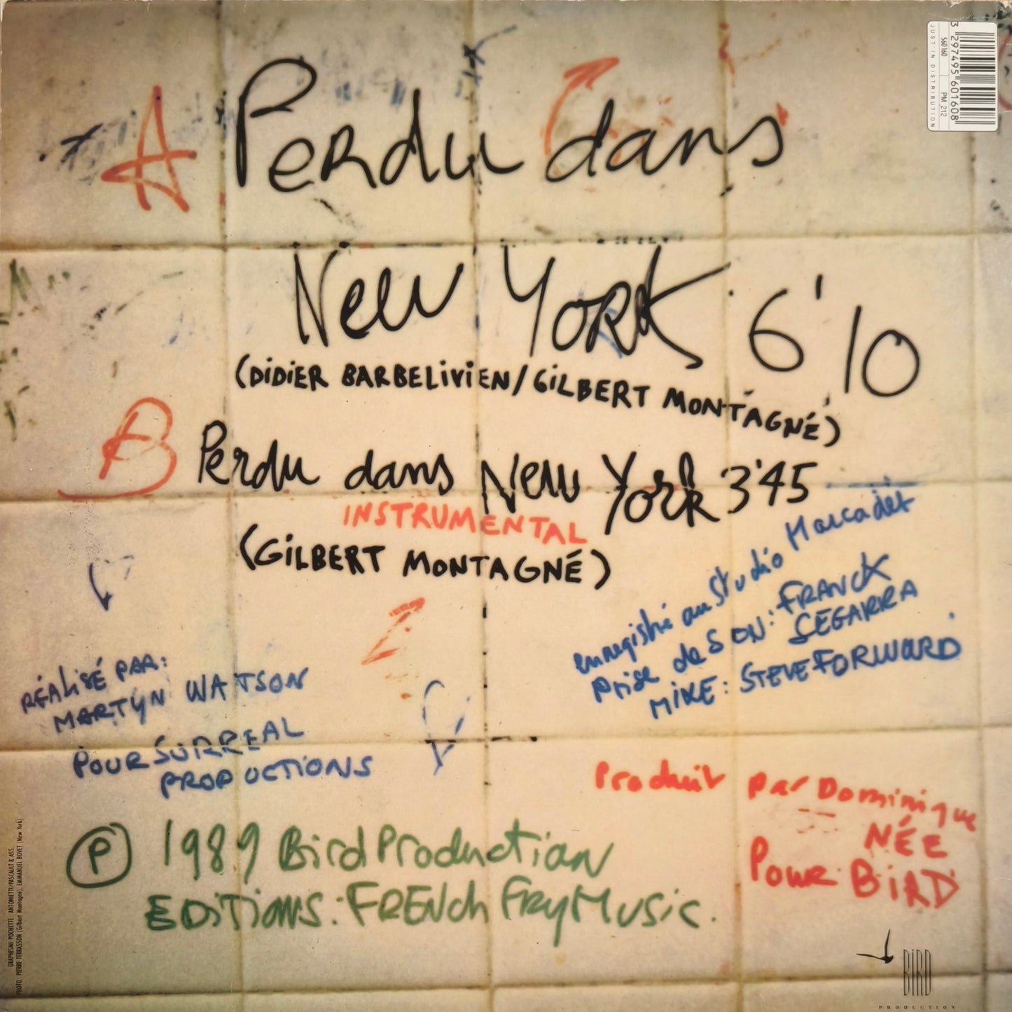GILBERT MONTAGNE - Perdu Dans New York
