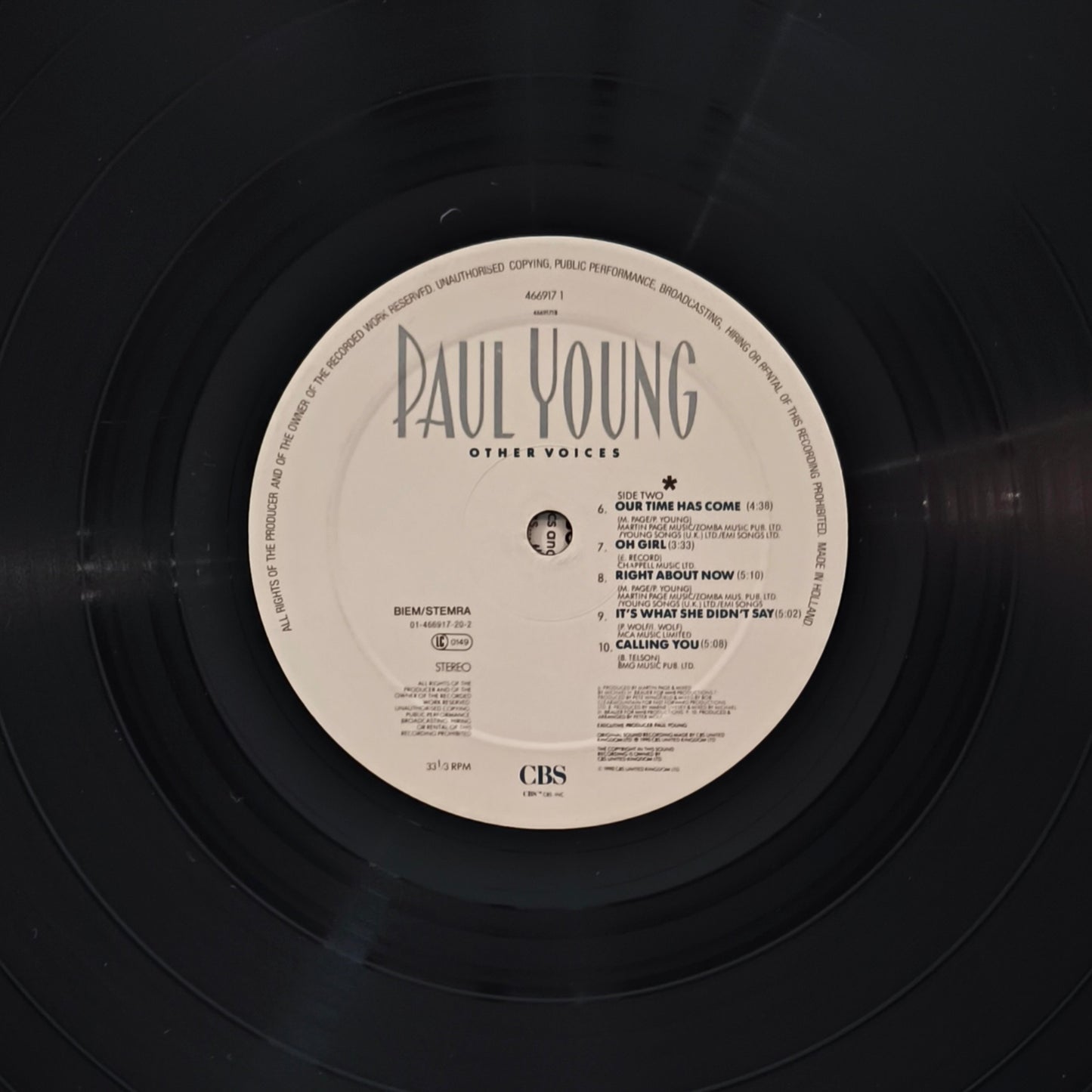 PAUL YOUNG - Other Voices