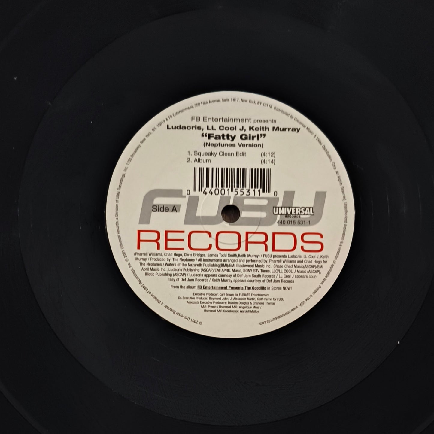 LUDACRIS, LL COOL J & KEITH MURRAY - Fatty Girl (Neptunes Version)