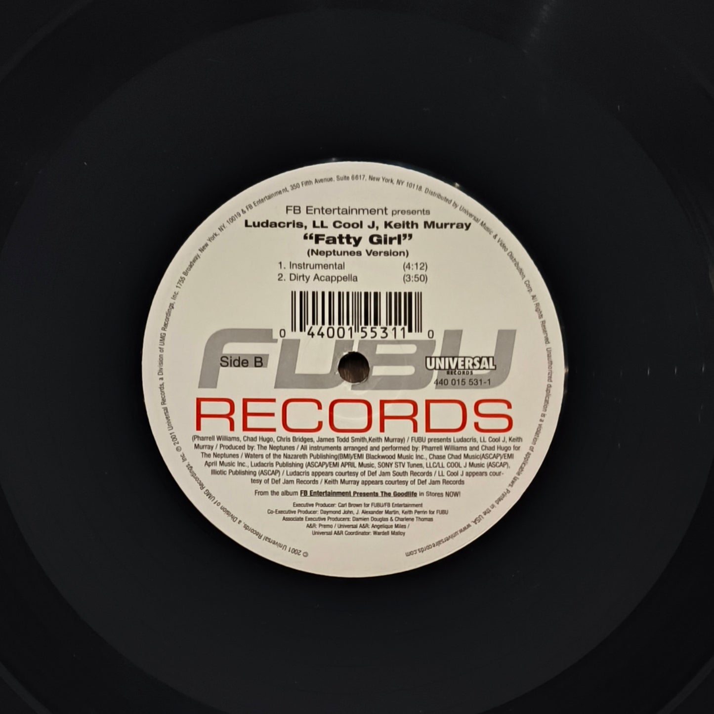 LUDACRIS, LL COOL J & KEITH MURRAY - Fatty Girl (Neptunes Version)