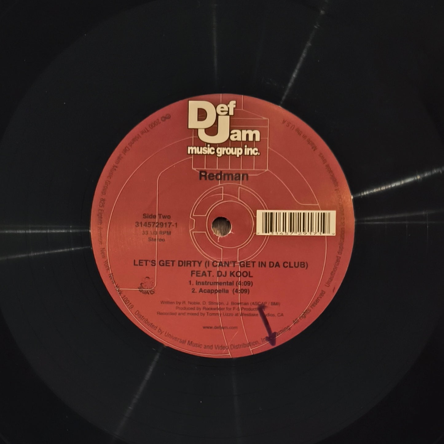 REDMAN Feat. DJ KOOL - Let's Get Dirty (I Can't Get In Da Club)