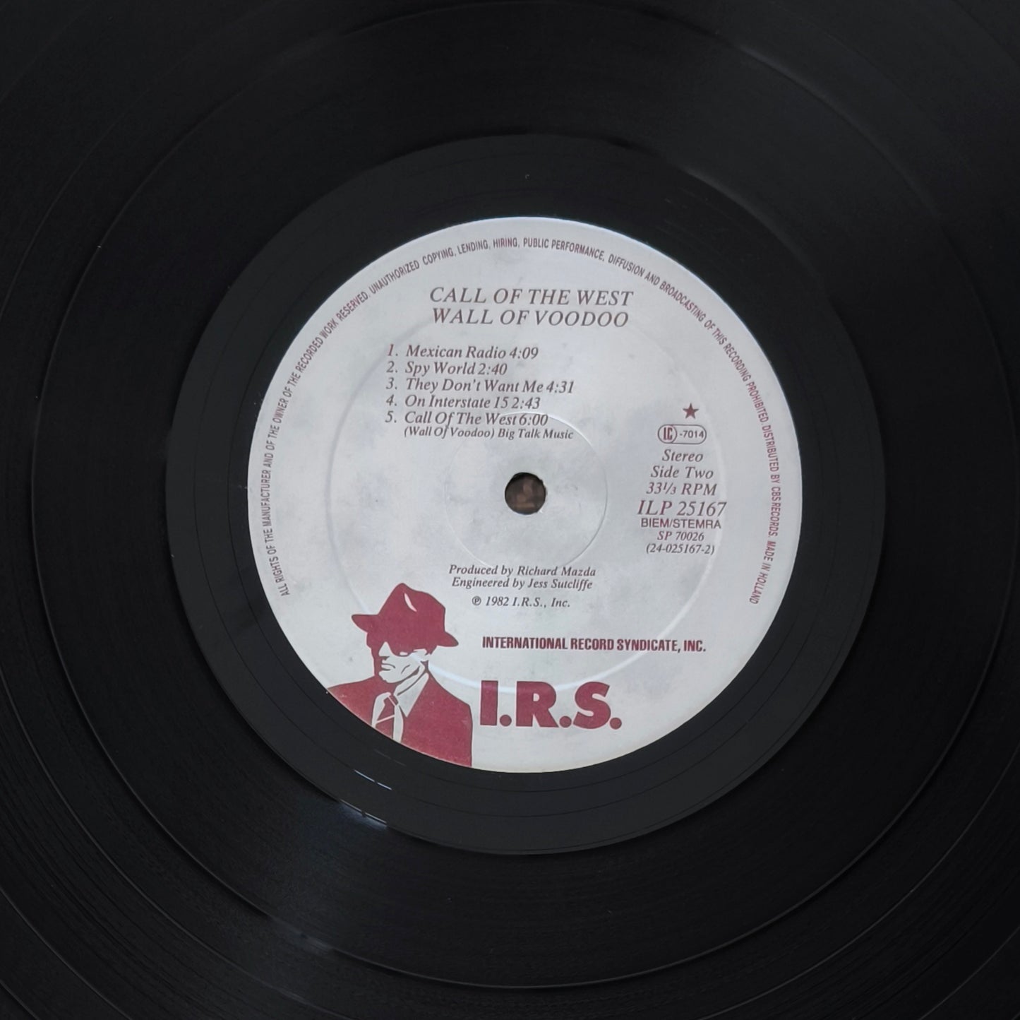 WALL OF VOODOO - Call Of The West