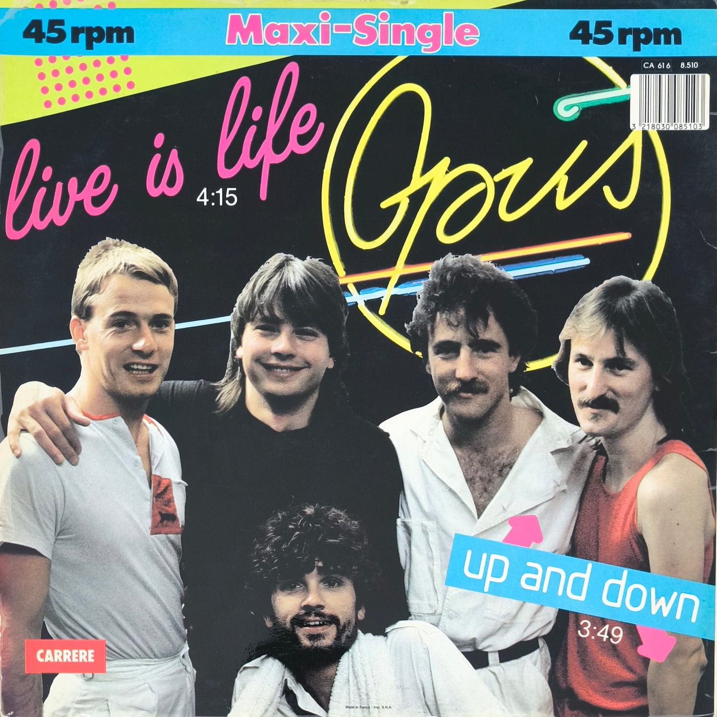 OPUS - Live Is Life / Up And Down