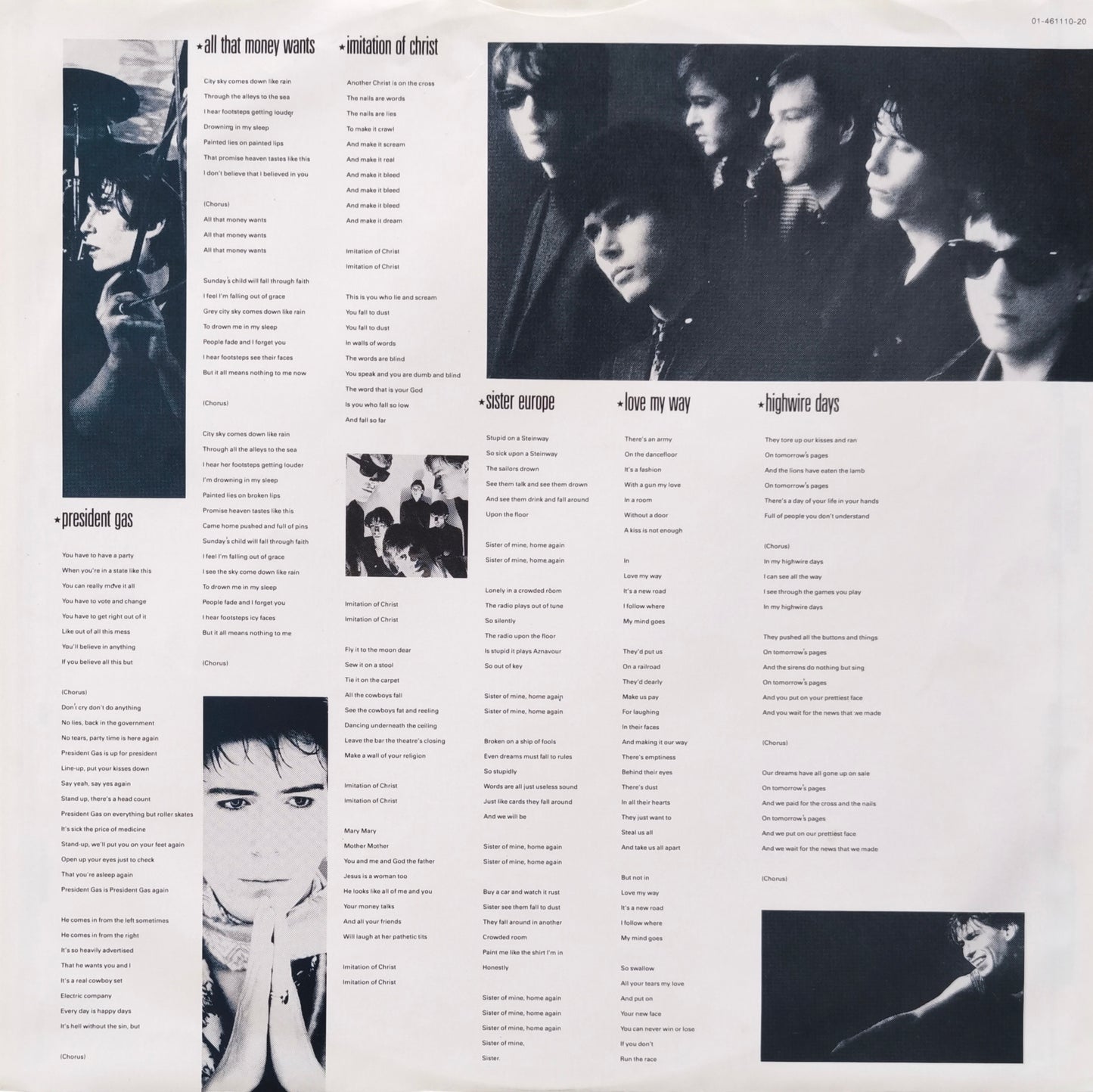 THE PSYCHEDELICS FURS - All Of This And Nothing