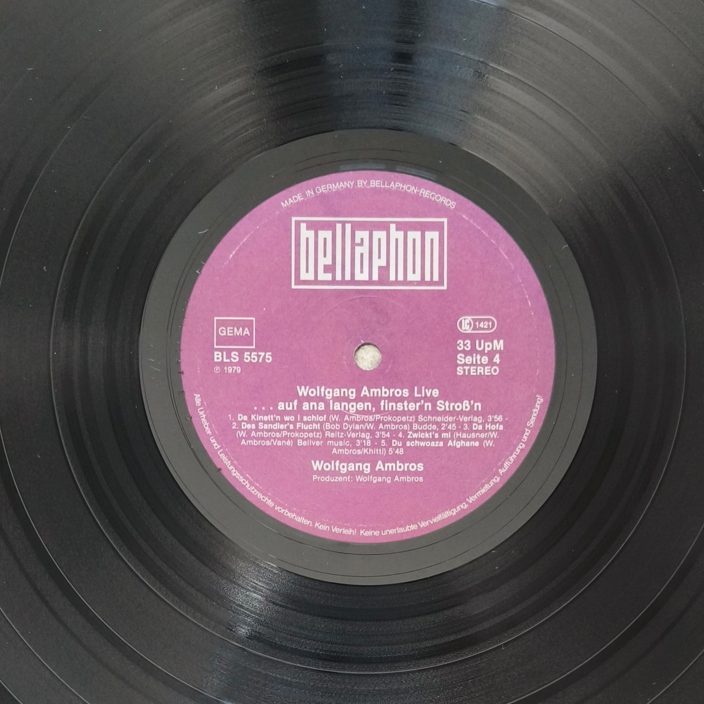 W. AMBROS - Live ... Auf Ana Langen, Finster'n Stroß'n