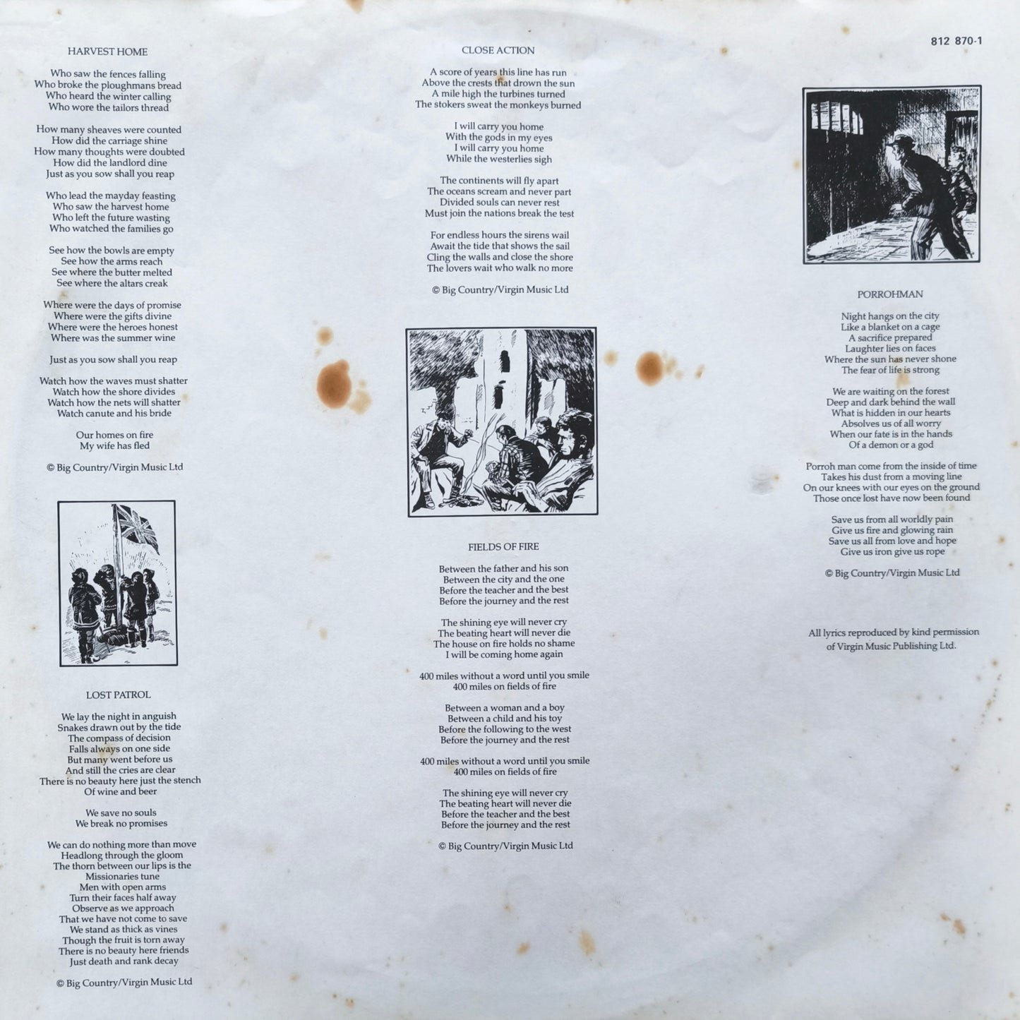 BIG COUNTRY - The Crossing