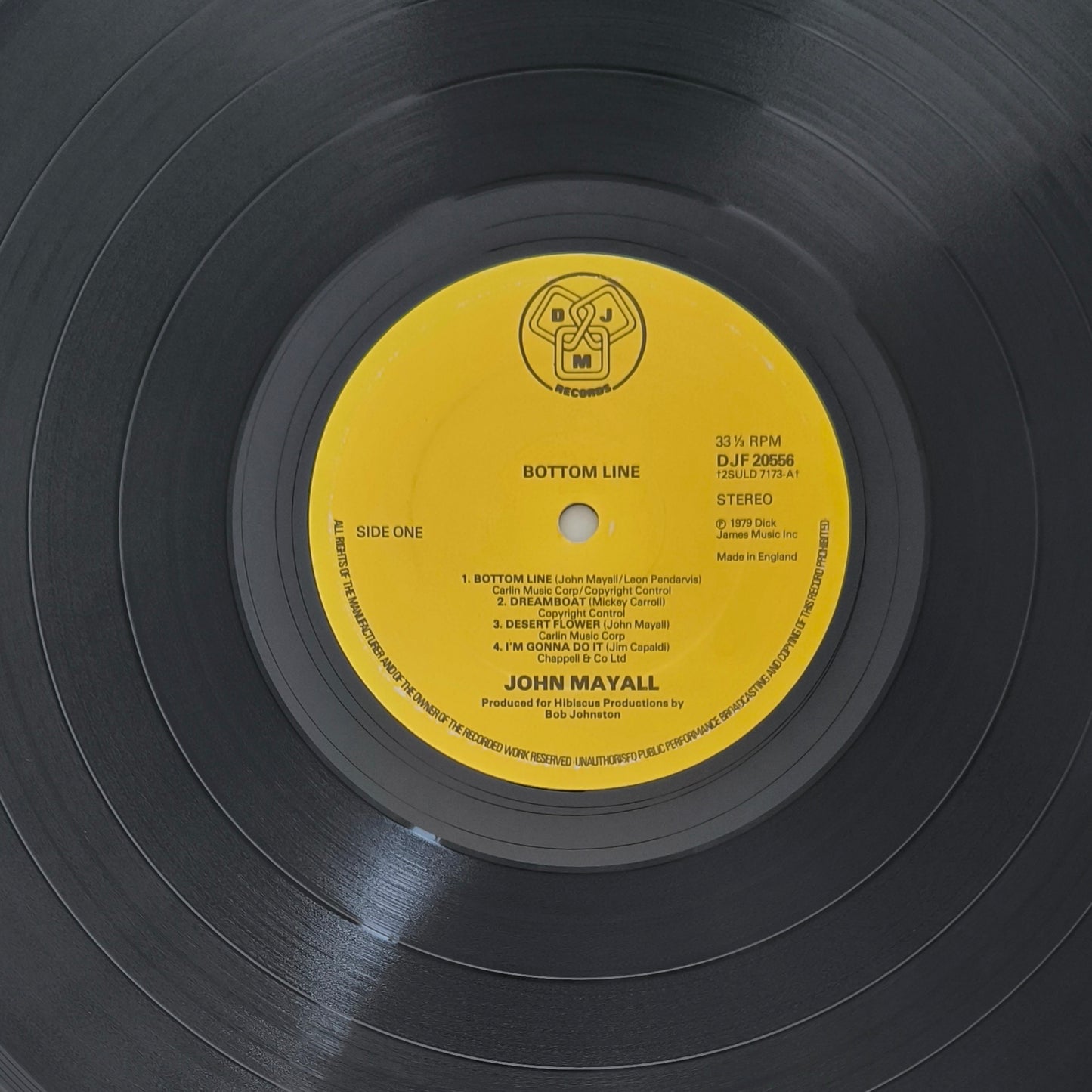 JOHN MAYALL - Bottom Line (pressage UK)