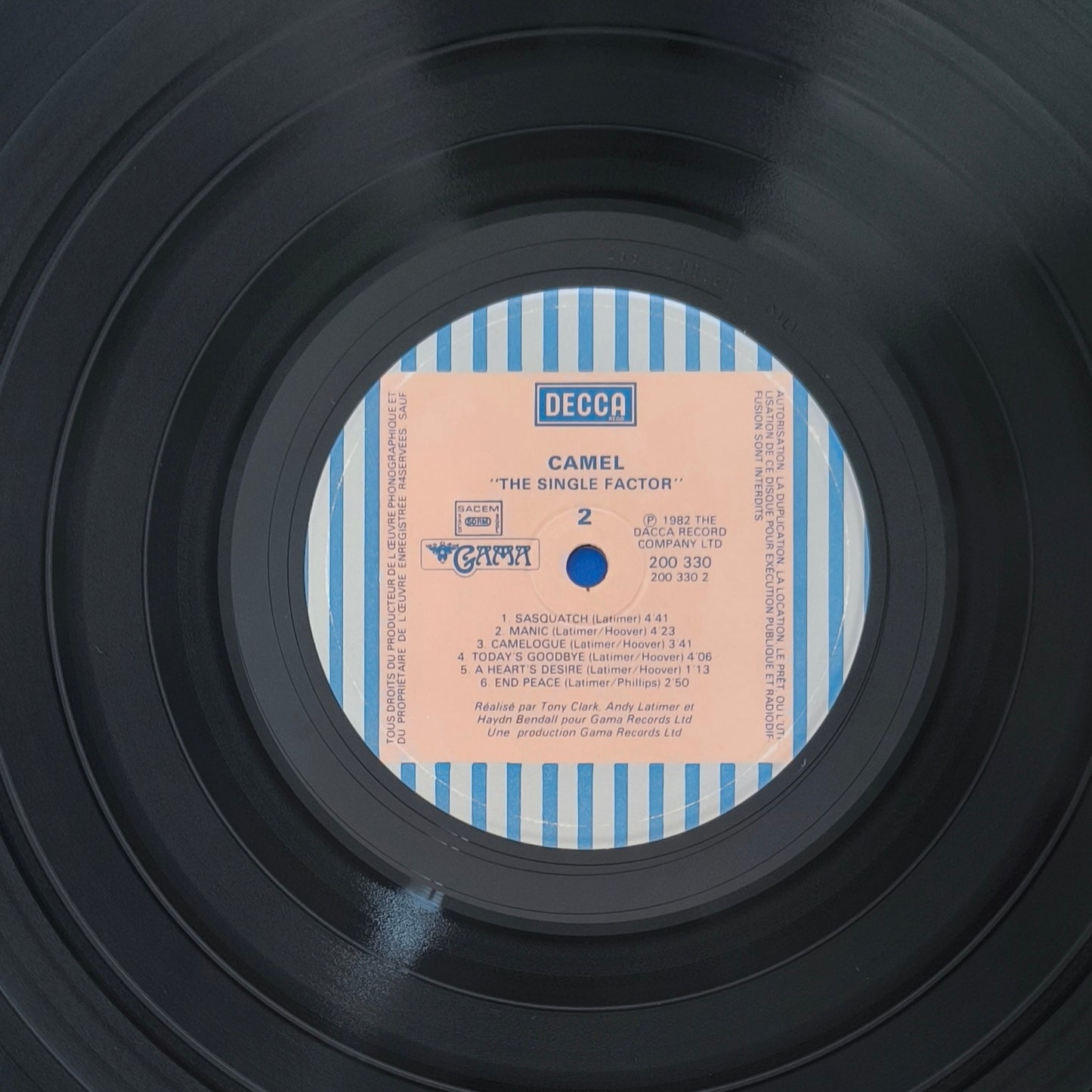 CAMEL - The Single Factor