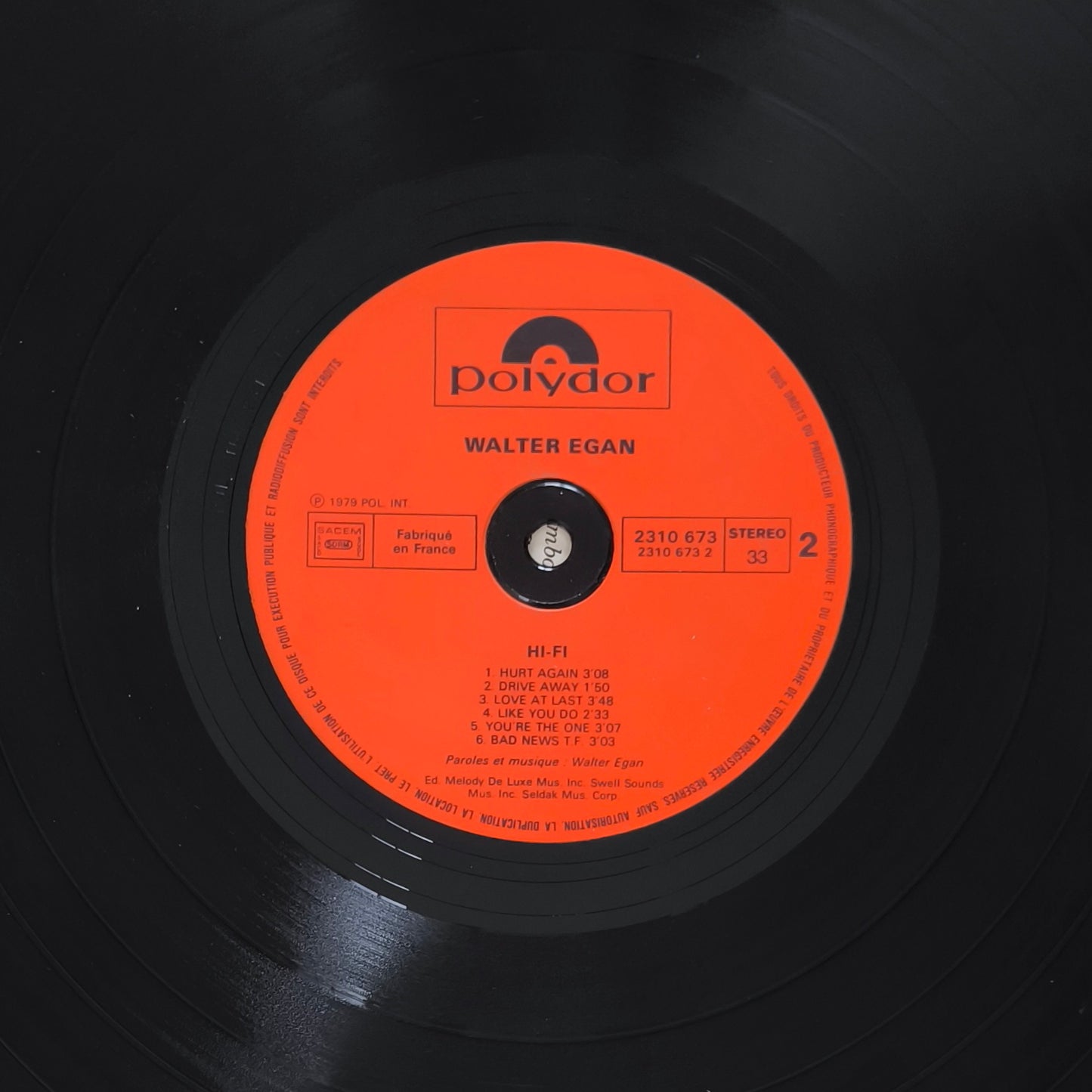 WALTER HEGAN - Hi Fi