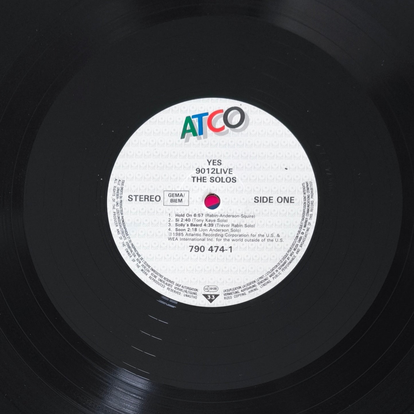 YES - 9012Live • The Solos