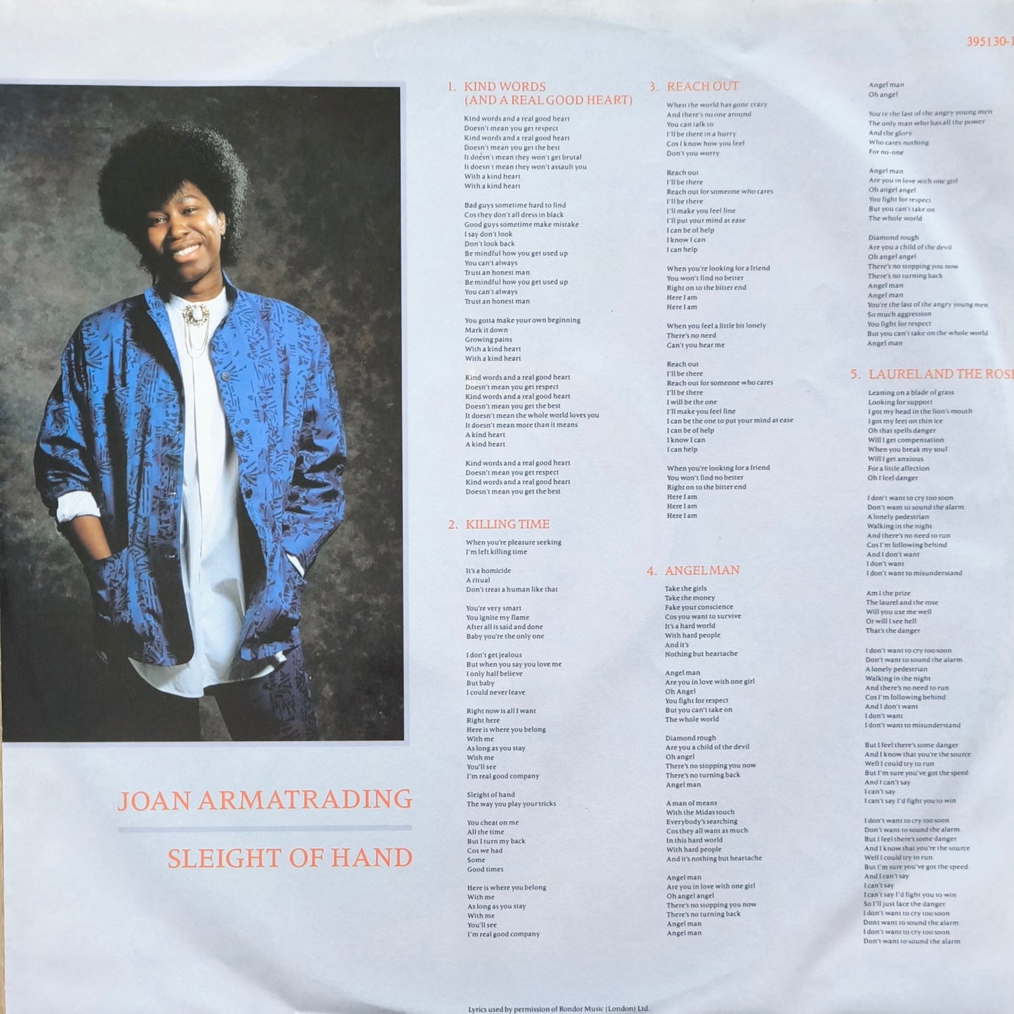 JOAN ARMATRADING - Sleight Of Hand