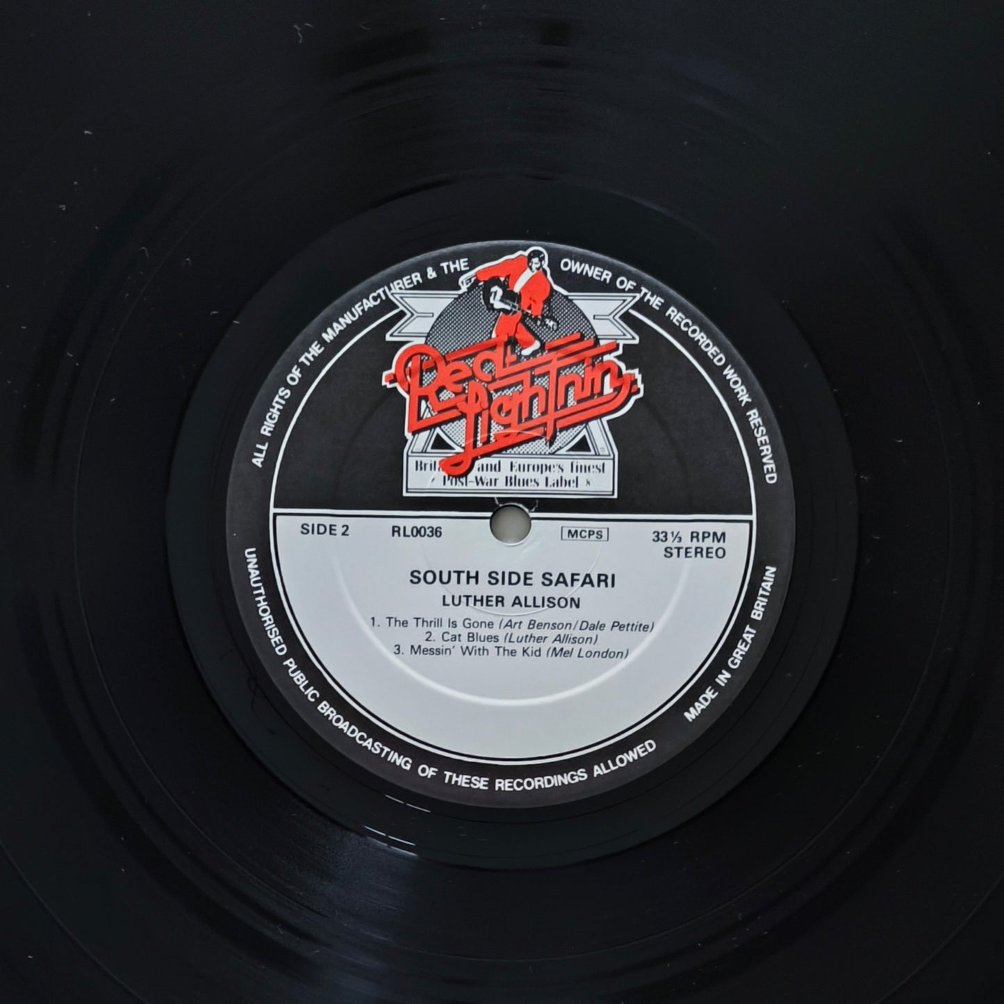 LUTHER ALLISON - South Side Safari (pressage UK)