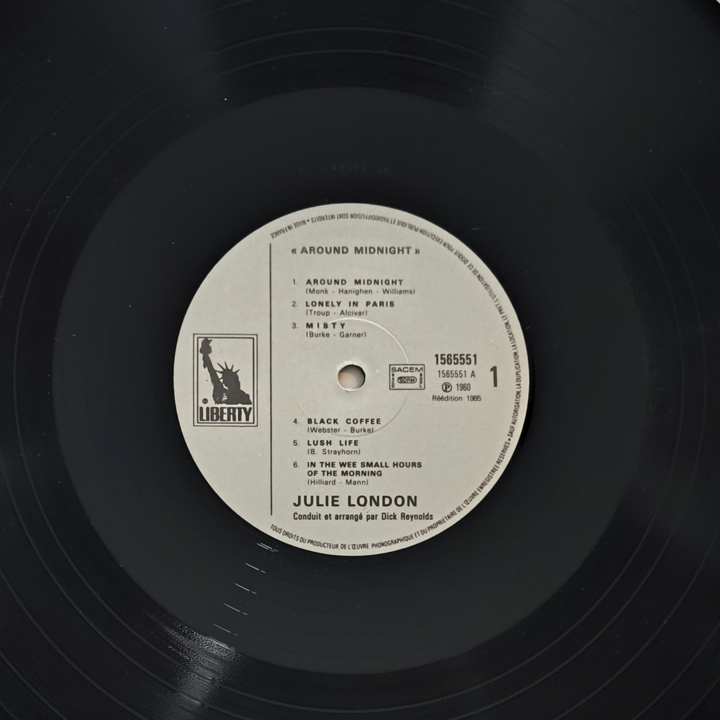 JULIE LONDON - Around Midnight
