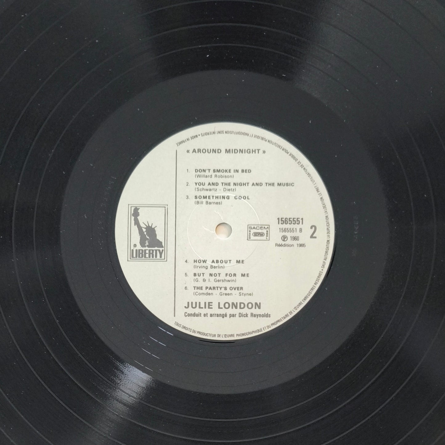 JULIE LONDON - Around Midnight