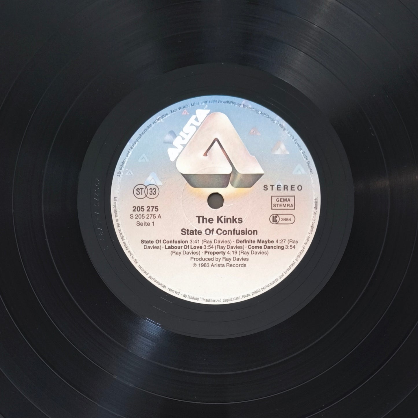 THE KINKS - State Of Confusion