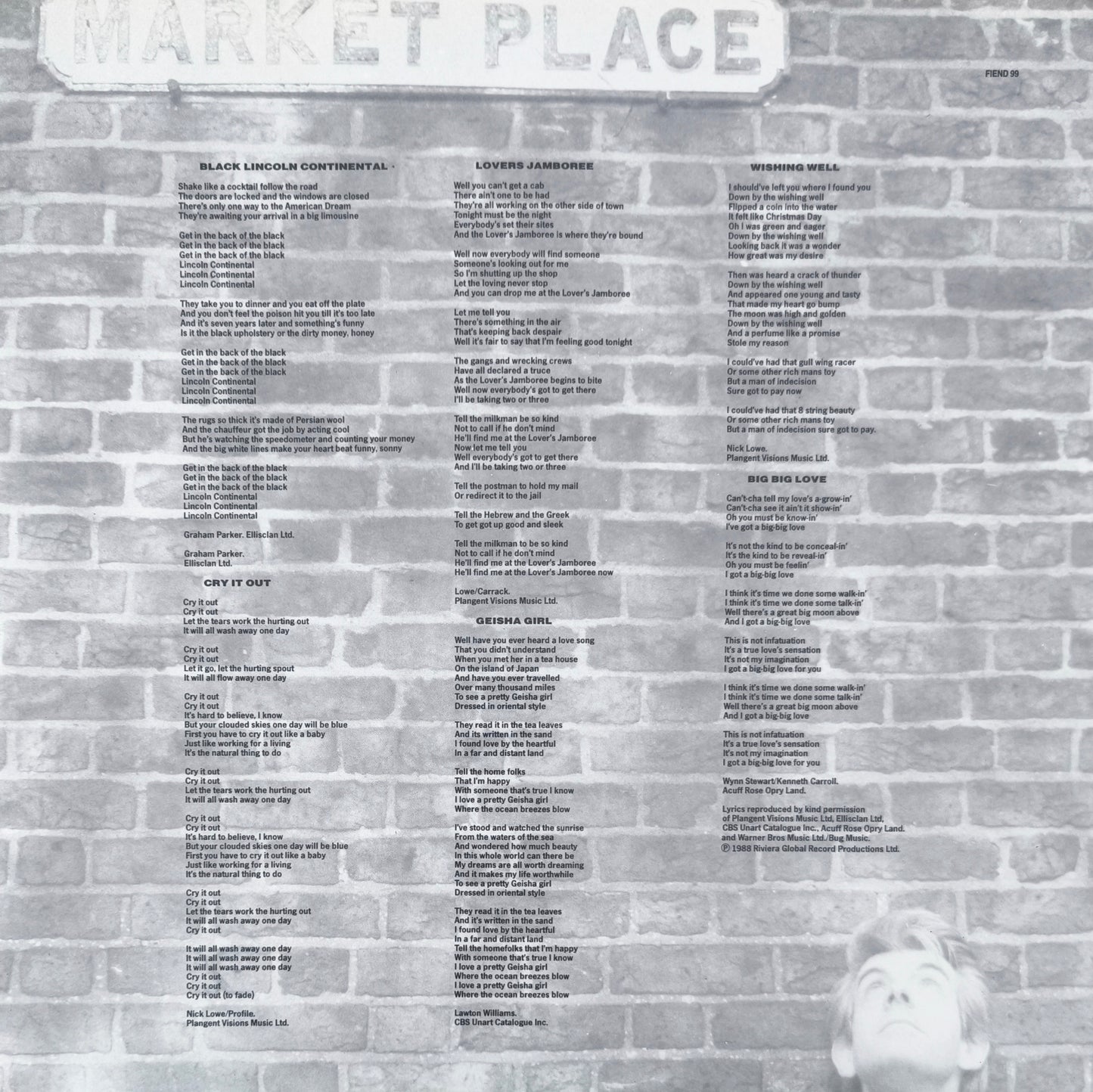 NICK LOWE - Pinker And Prouder Than Previous