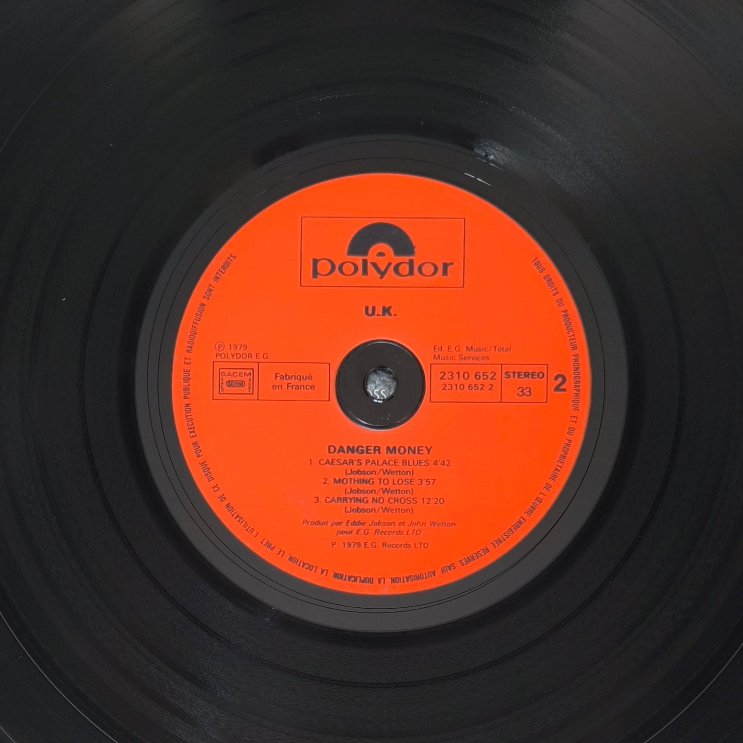 UK - Danger Money