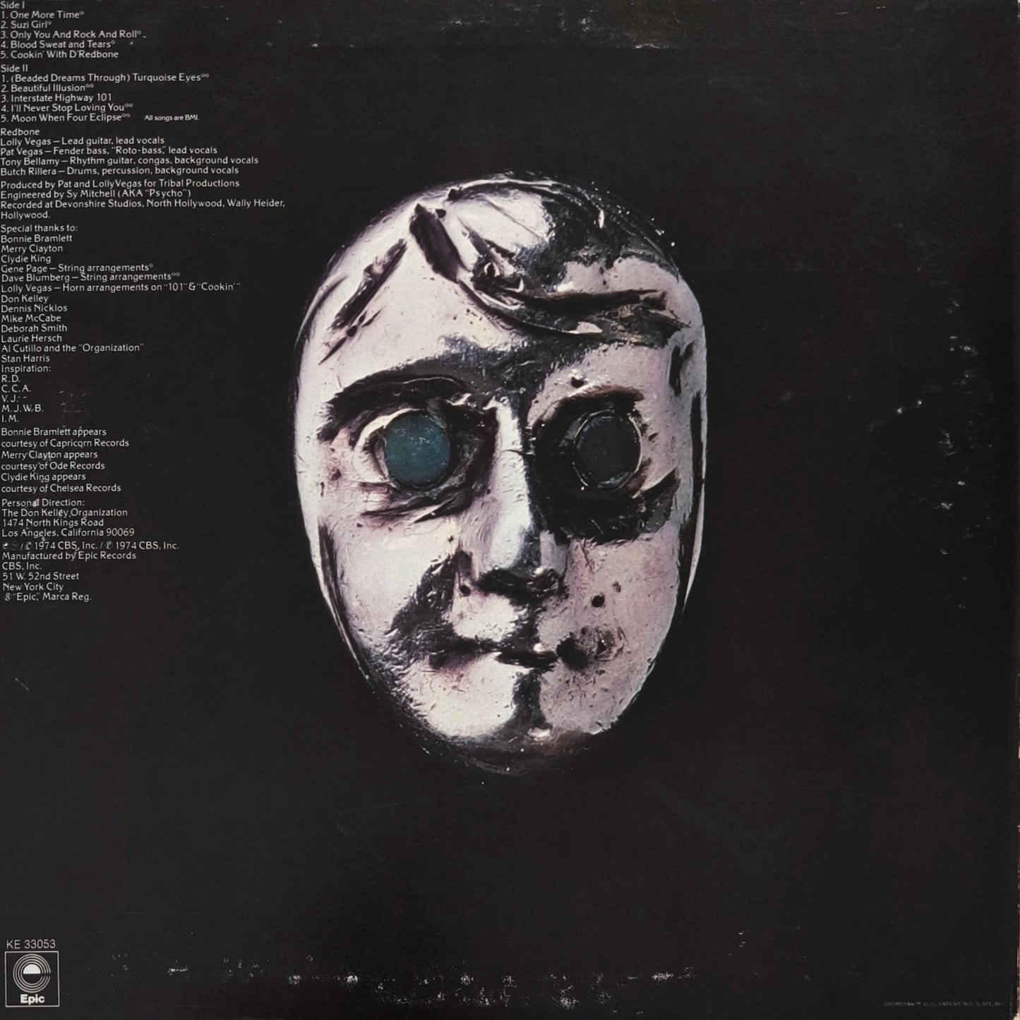 REDBONE - Beaded Dreams Through Turquoise Eyes (pressage US)
