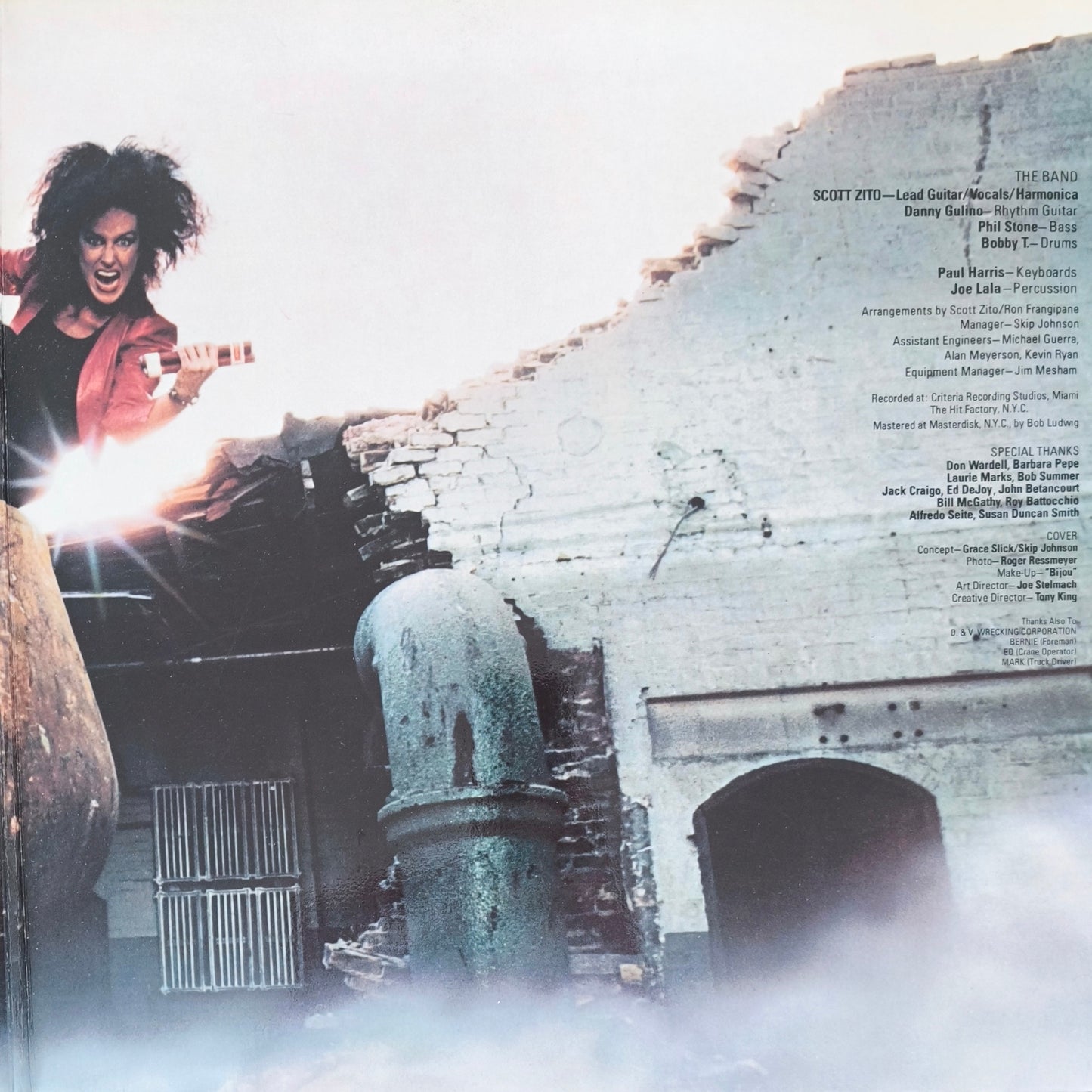GRACE SLICK - Welcome To The Wrecking Ball!
