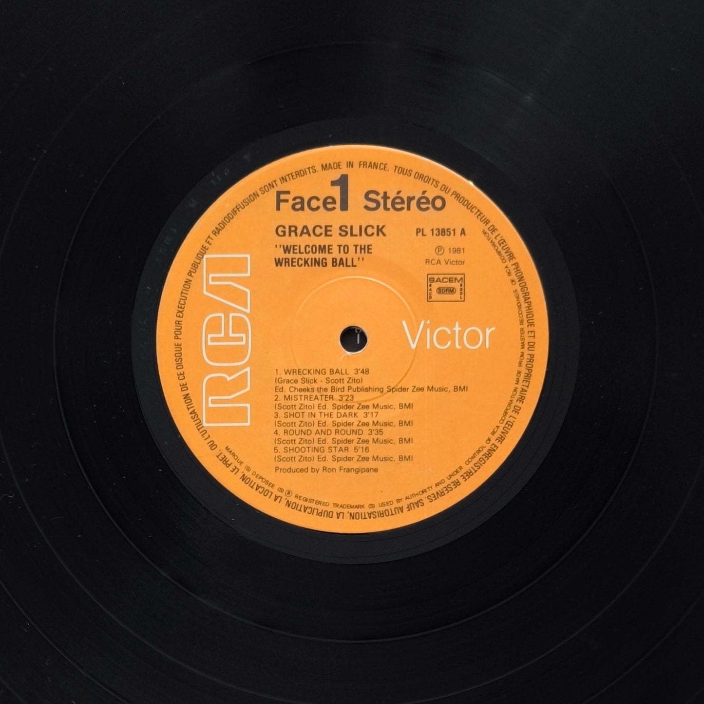 GRACE SLICK - Welcome To The Wrecking Ball!
