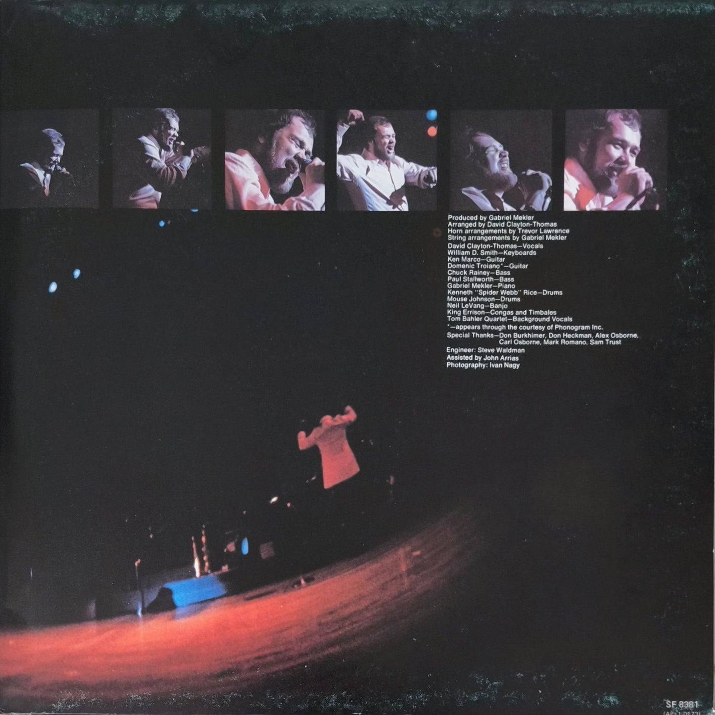 DAVID CLAYTON THOMAS - David Clayton-Thomas (pressage UK)