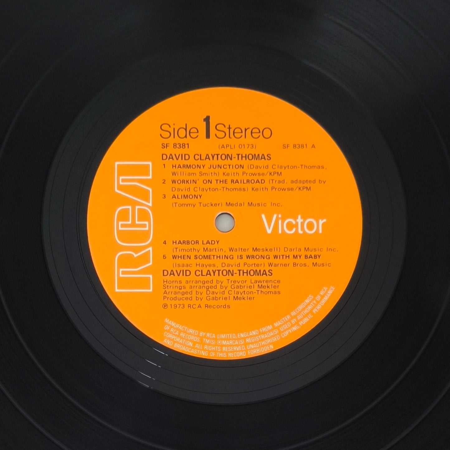 DAVID CLAYTON THOMAS - David Clayton-Thomas (pressage UK)