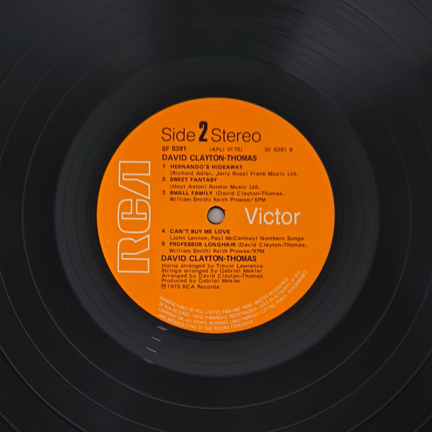 DAVID CLAYTON THOMAS - David Clayton-Thomas (pressage UK)
