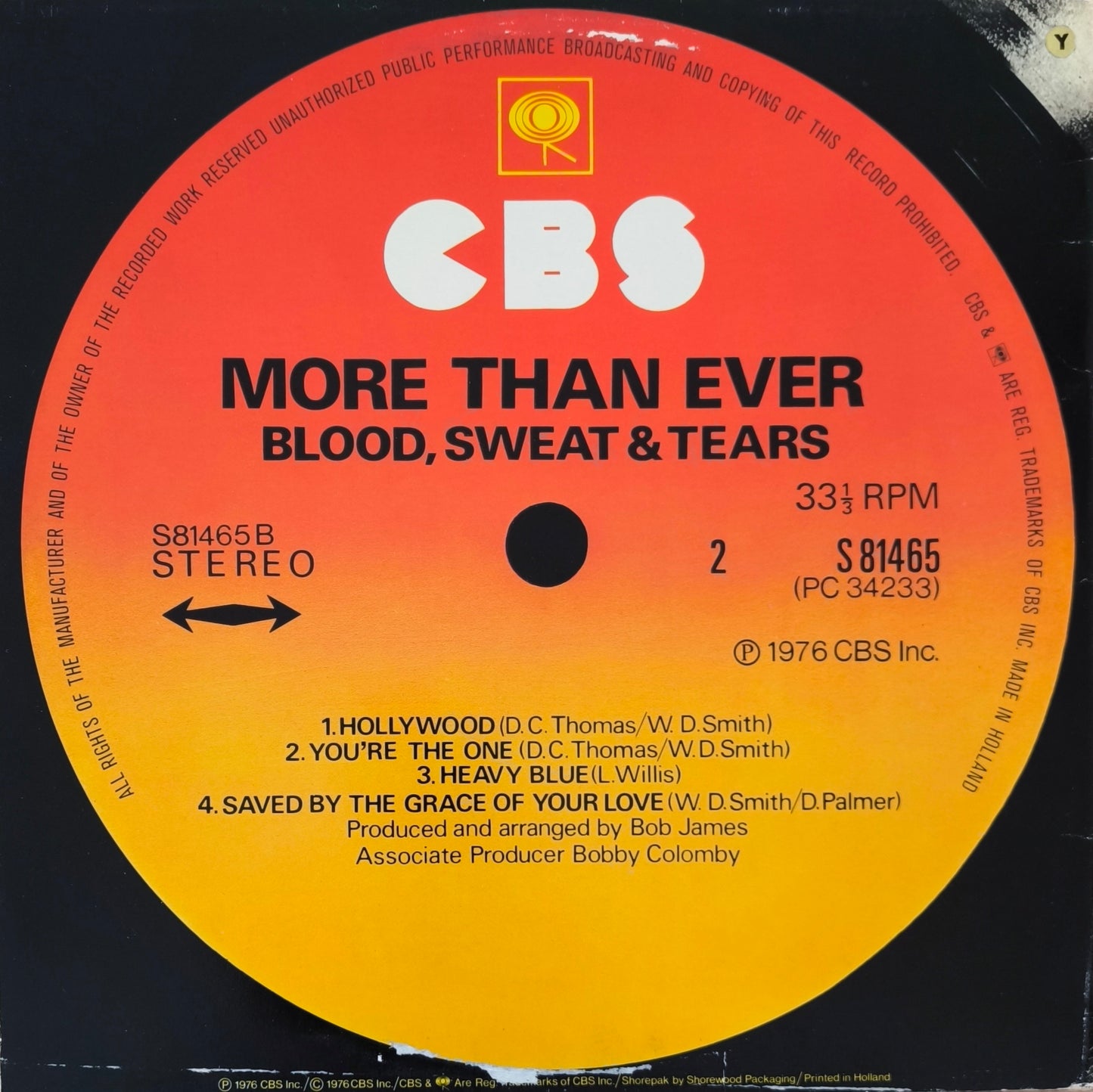 BLOOD, SWEAT & TEARS - More Than Ever