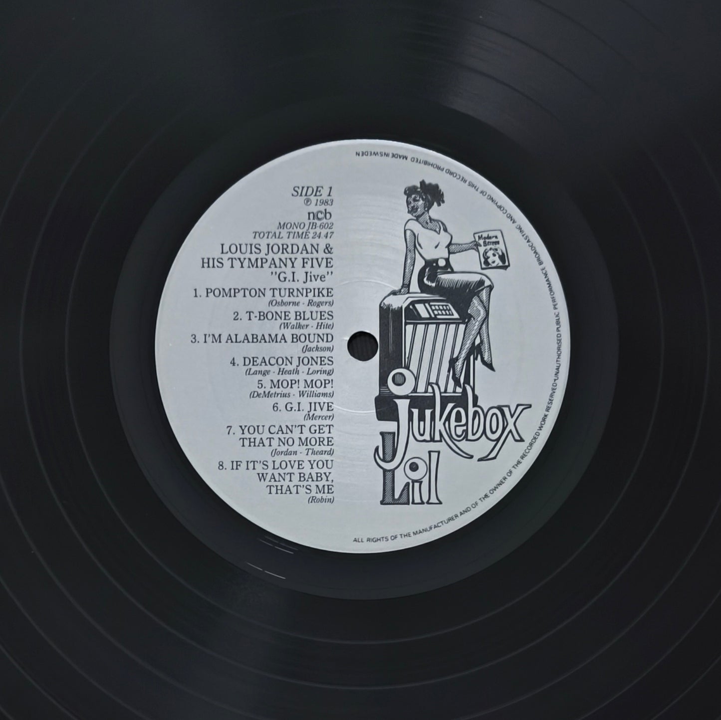 LOUIS JORDAN AND HIS TYMPANY FIVE - G.I. Jive 1940-47