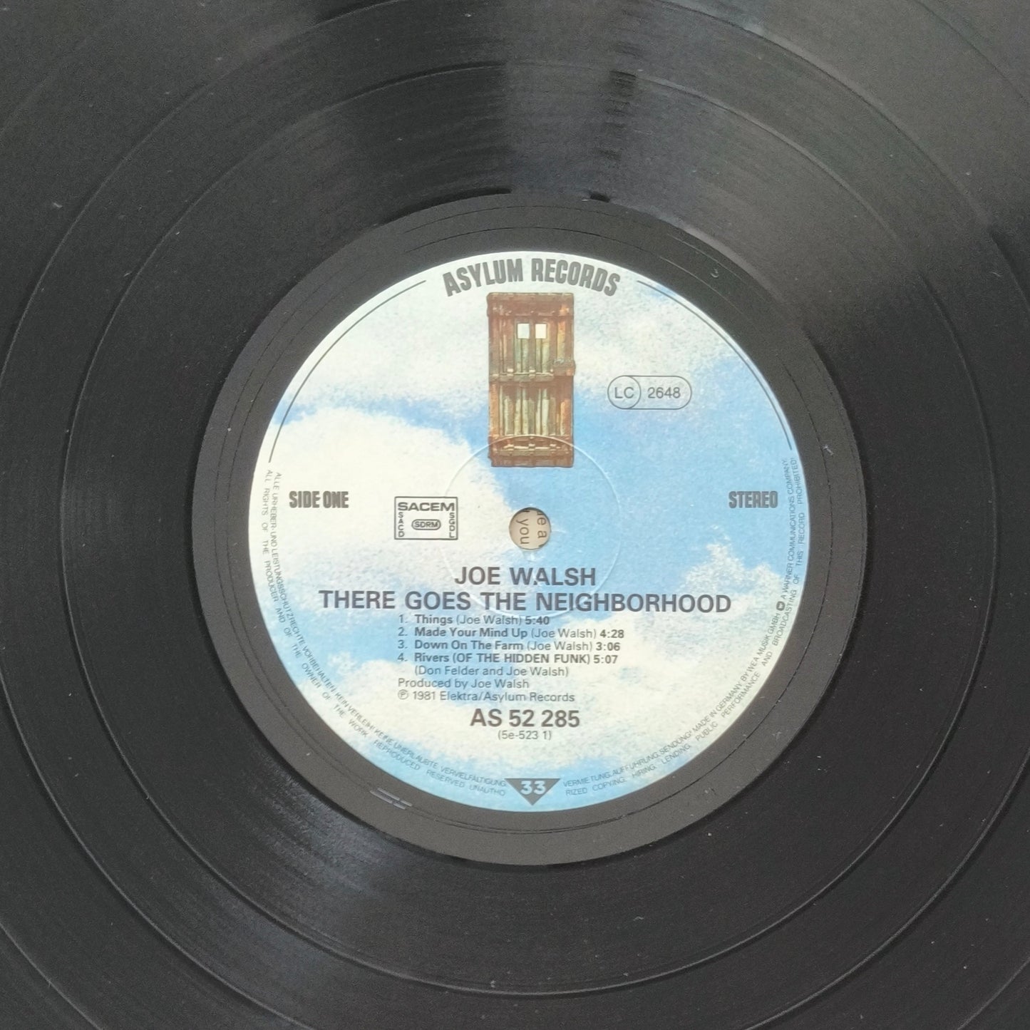 JOE WALSH - There Goes The Neighborhood