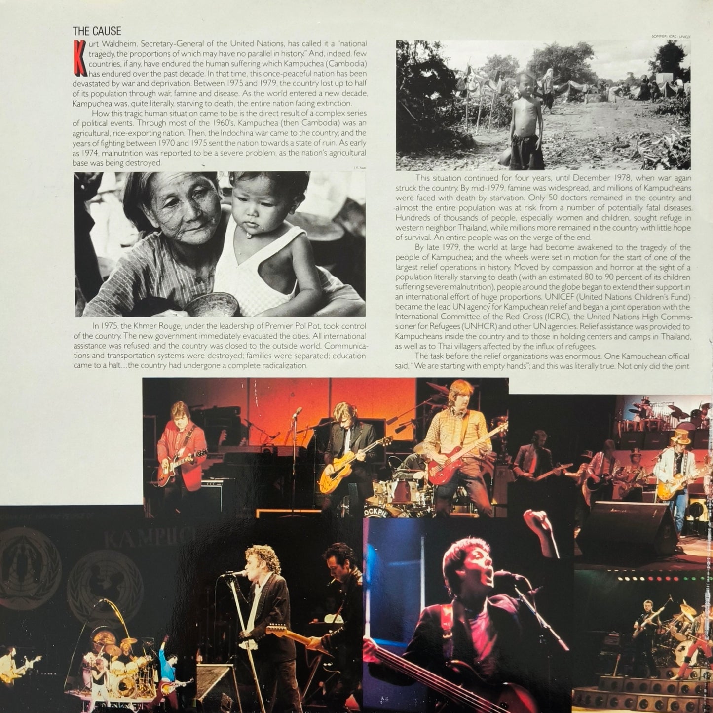 CONCERTS FOR THE PEOPLE OF KAMPUCHEA