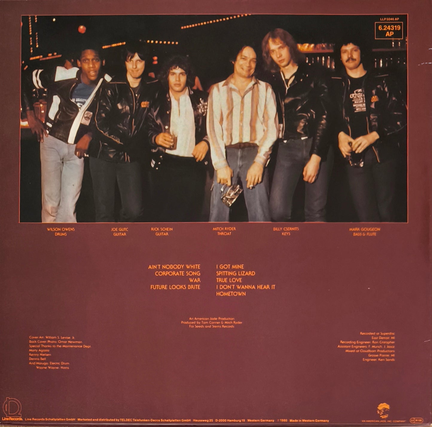 MITCH RYDER - Naked But Not Dead