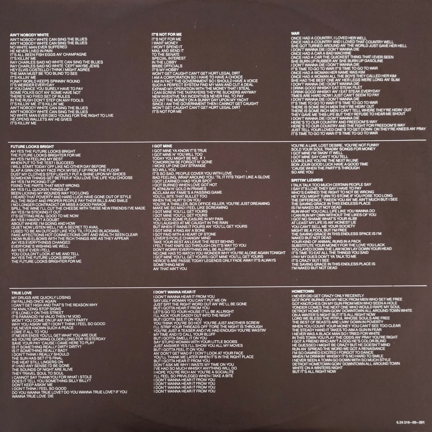 MITCH RYDER - Naked But Not Dead
