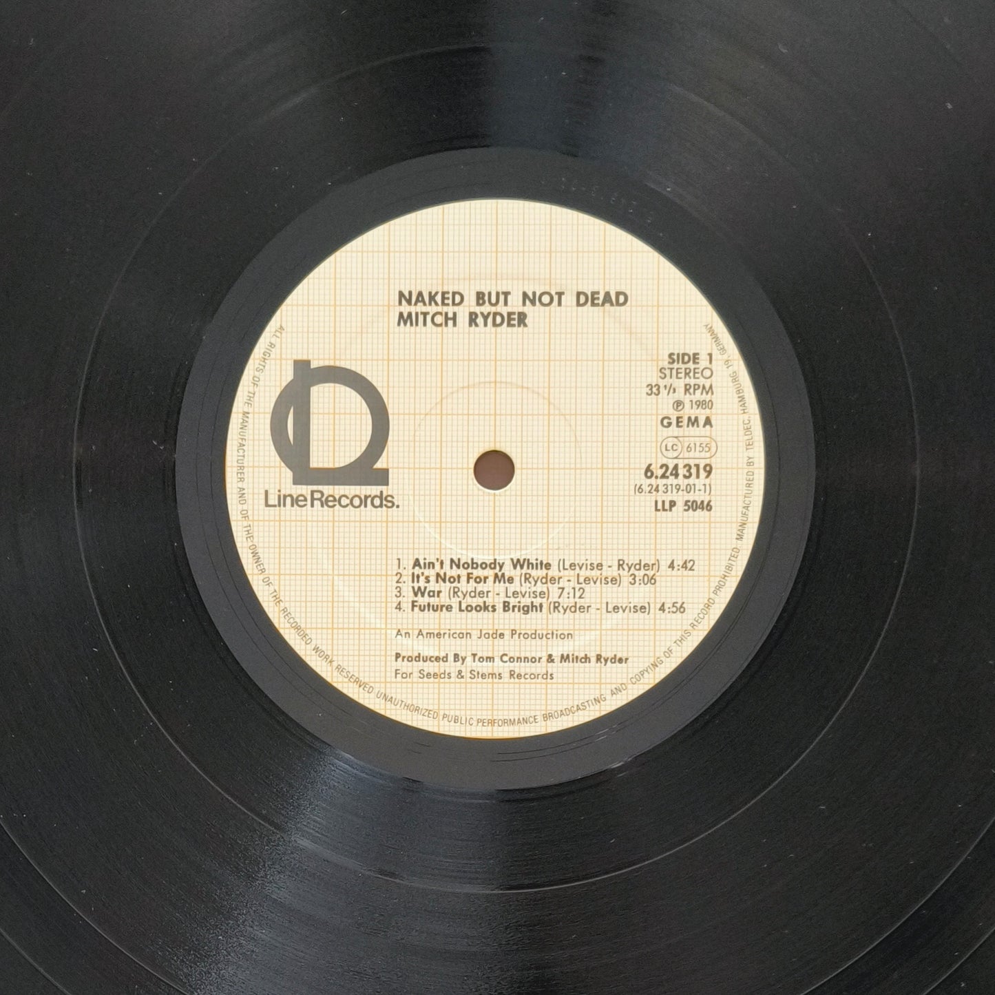 MITCH RYDER - Naked But Not Dead