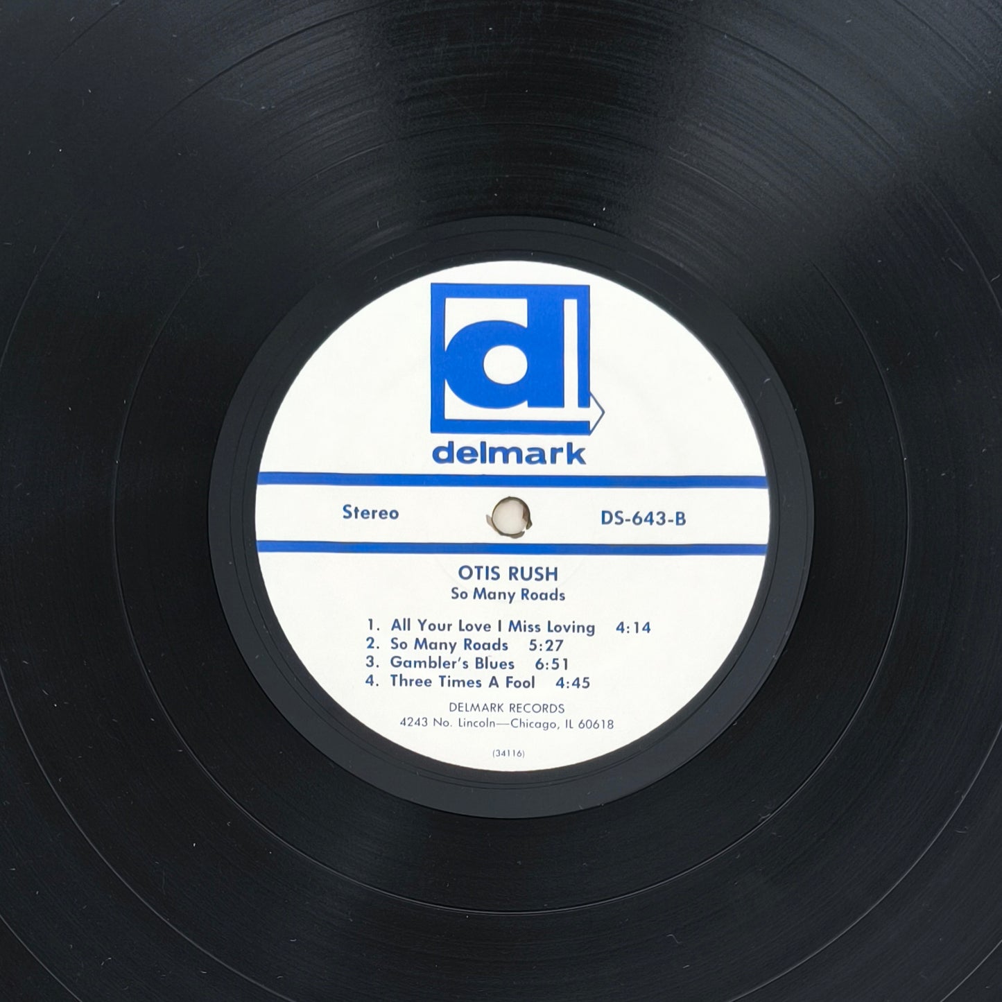 OTIS RUSH - So Many Roads (Live In Concert) (pressage US)