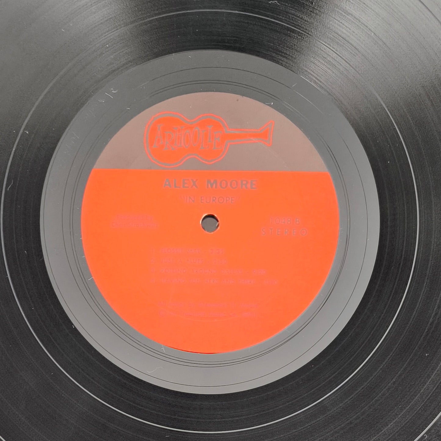 ALEX MOORE - In Europe (pressage US)