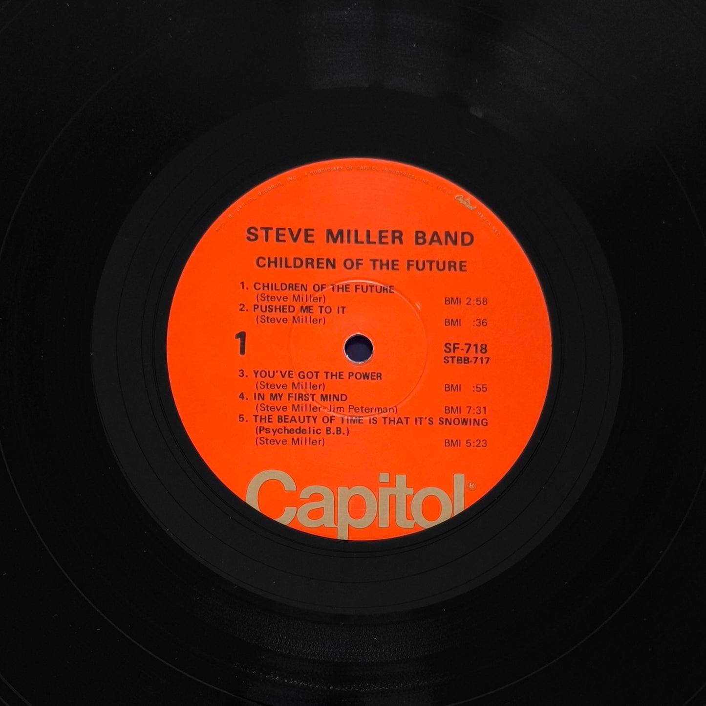 STEVE MILLER BAND - Children Of The Future / Living In The U.S.A. (pressage US)